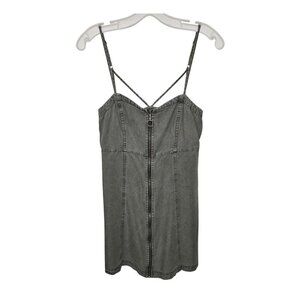 Abercrombie & Fitch Mini Dress Size S Spaghetti Strap Indie Sleaze Grunge